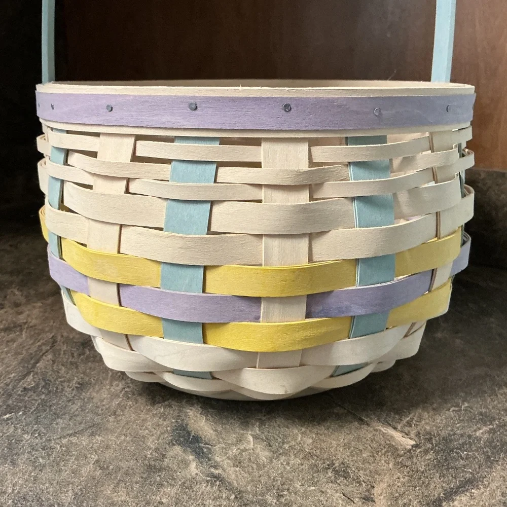 Longaberger Large Easter Basket Set - Picture 3 of 10